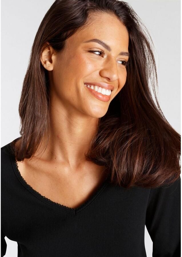 Vivance Dreams Pyjama met mooie bloemenprint (2-delig)