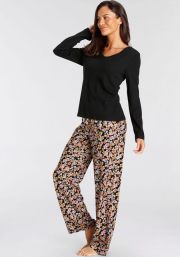 Vivance Dreams Pyjama met mooie bloemenprint (2-delig) - Thumbnail 3