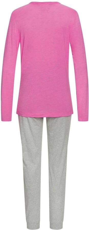 Vivance Dreams Pyjama met mooie melange-effect (2-delig) - Foto 4