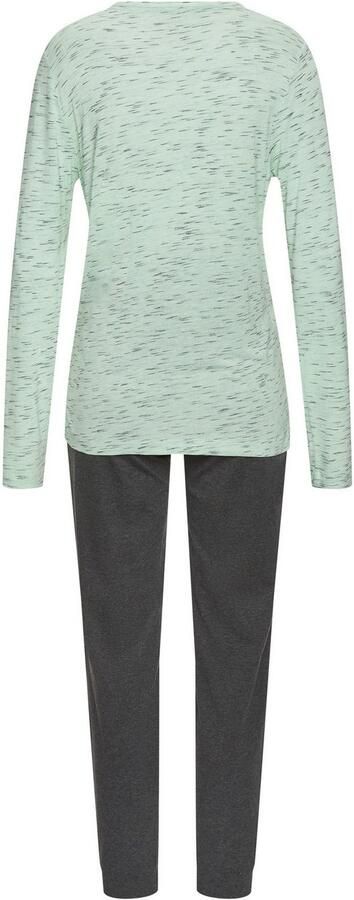 Vivance Dreams Pyjama met mooie melange-effect (2-delig) - Foto 4