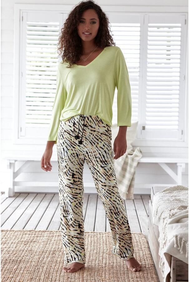 Vivance Dreams Pyjama met print all-over (2-delig) - Foto 9