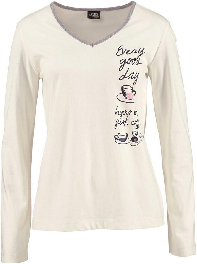 Vivance Dreams Pyjama met print opzij (4-delig Set van 2) - Foto 3