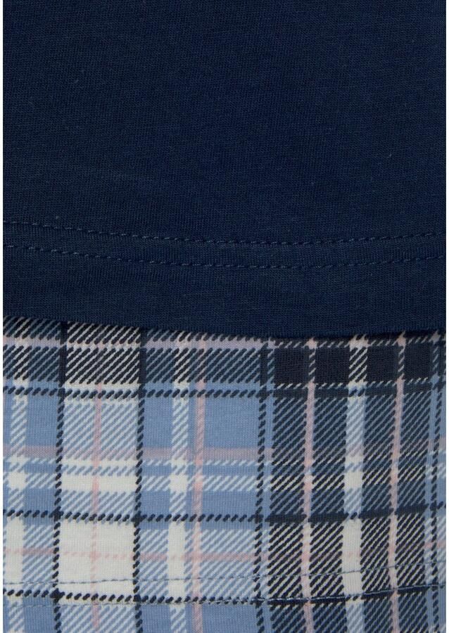 Vivance Dreams Pyjama met ruit- en bloemenprint in een dubbelpack (4-delig Set van 2) - Foto 3