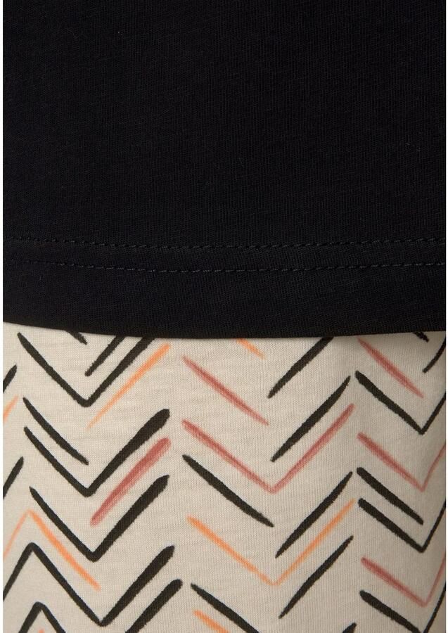 Vivance Dreams Pyjama met schilderachtig visgraatpatroon (2-delig) - Foto 2