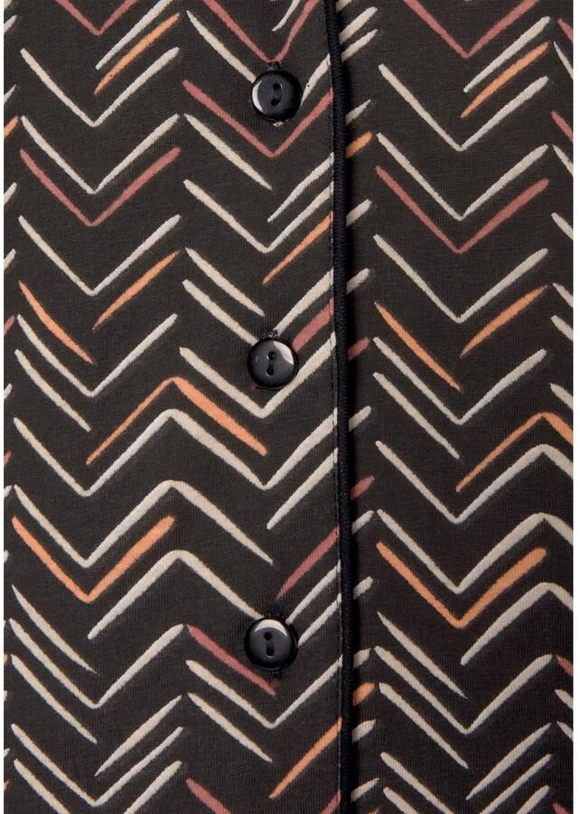 Vivance Dreams Pyjama met schilderachtig visgraatpatroon (set 2-delig) - Foto 2