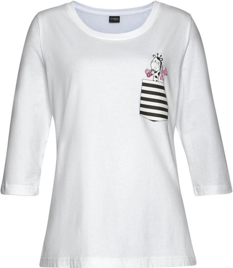 Vivance Dreams Pyjama met speels animal-dessin (4-delig Set van 2)