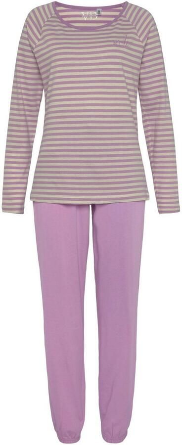 Vivance Dreams Pyjama met strepen van voorgeverfd garen - Foto 4