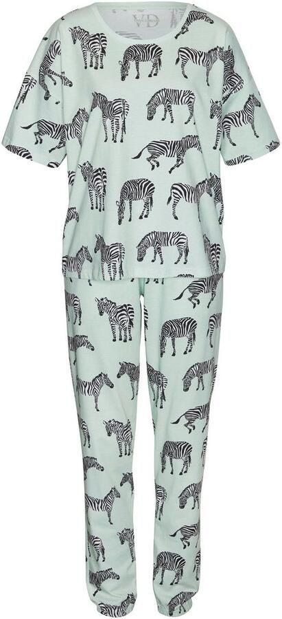 Vivance Dreams Pyjama mt animal alloverprint (2-delig) - Foto 5
