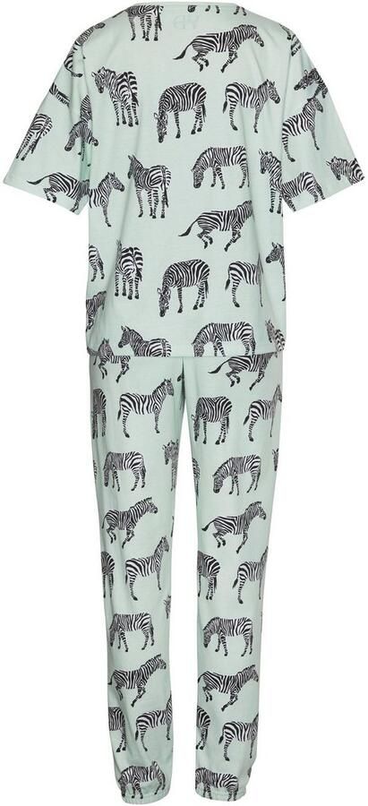Vivance Dreams Pyjama mt animal alloverprint (2-delig) - Foto 6