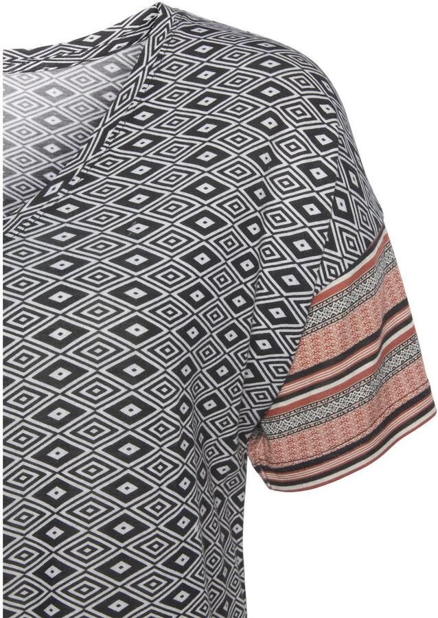 Vivance Dreams Pyjama top in mooi etno-design - Foto 3