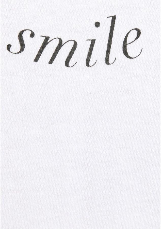 Vivance Dreams Pyjama top met foliedruk - Foto 4