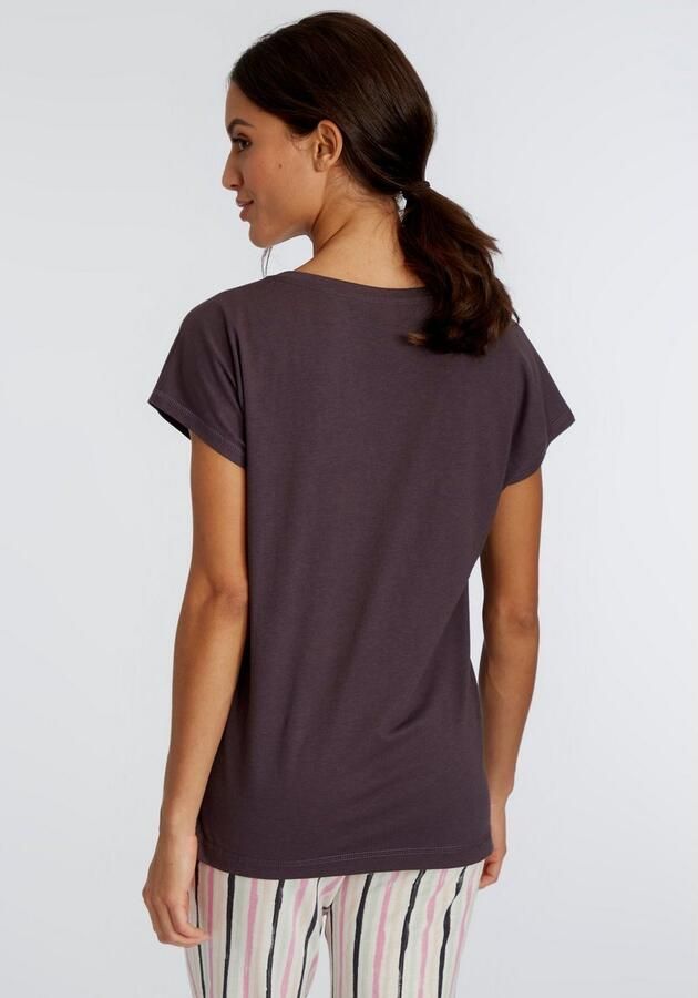 Vivance Dreams Pyjama top met frontprint - Foto 2