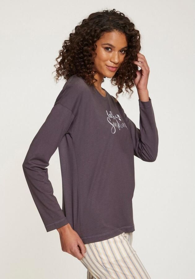 Vivance Dreams Pyjama top met frontprint - Foto 5