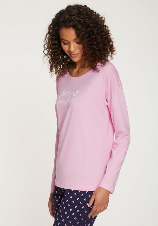 Vivance Dreams Pyjama top met frontprint - Foto 6
