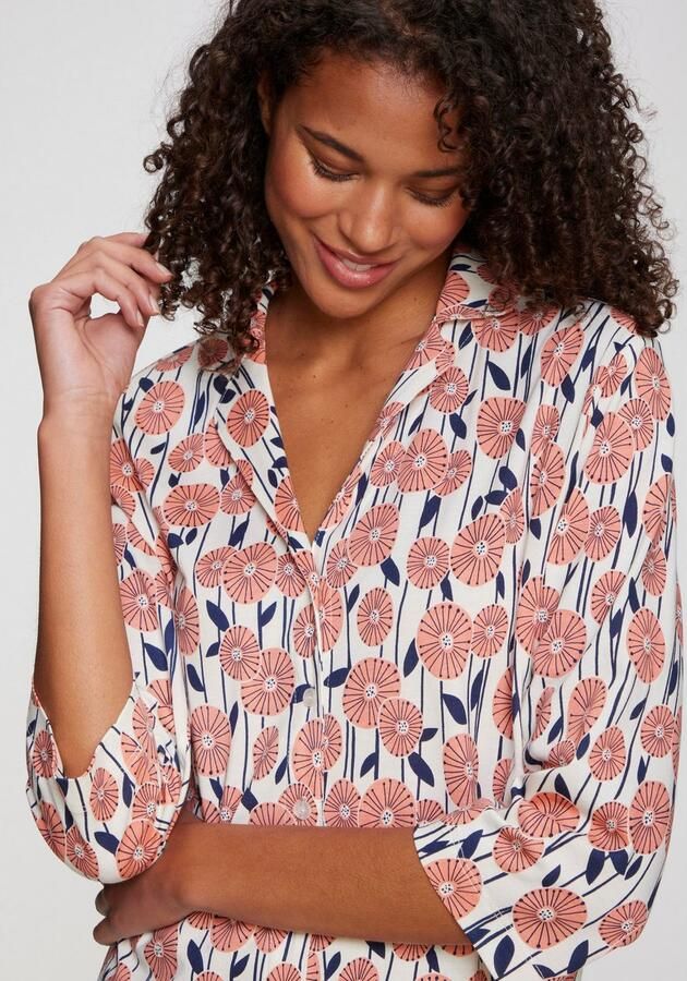 Vivance Dreams Pyjama top Met mooie all-over print - Foto 3