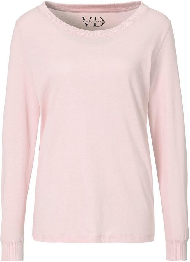 Vivance Dreams Pyjama top met ribboorden - Foto 4
