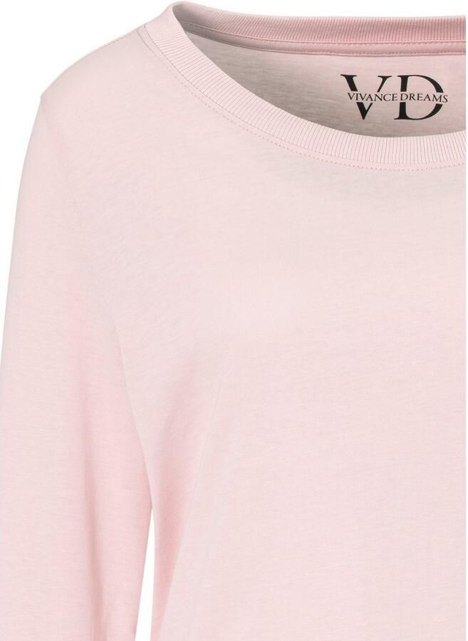 Vivance Dreams Pyjama top met ribboorden - Foto 3
