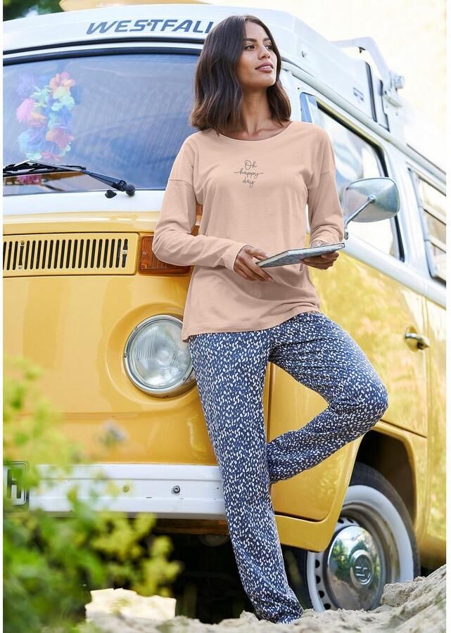 Vivance Dreams Pyjama top met zomer-statementprint - Foto 4