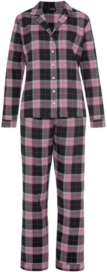Vivance Dreams Pyjama van knuffelzacht flanel (2-delig) - Foto 3
