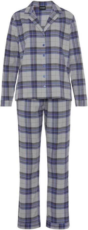 Vivance Dreams Pyjama van knuffelzacht flanel (2-delig) - Foto 3