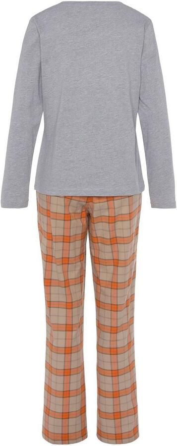 Vivance Dreams Pyjama van knuffelzacht flanel (2-delig) - Foto 3