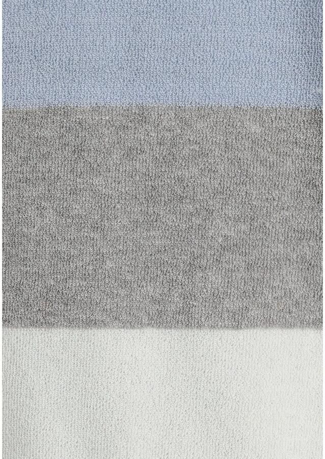 Vivance Dreams Pyjama van zachte frotté en met colorblock strepen (2-delig)