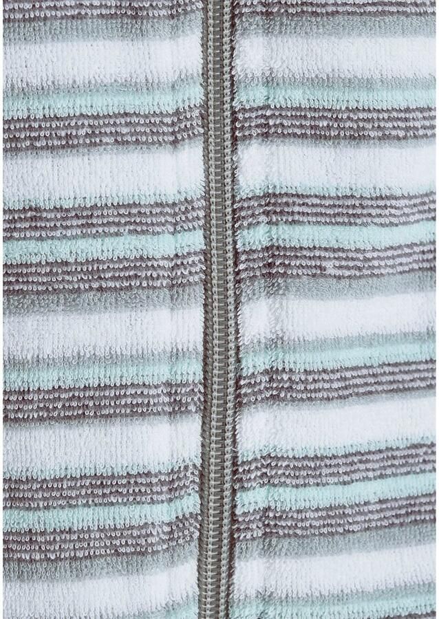 Vivance Dreams Pyjama van zachte frotté met rits (2-delig)