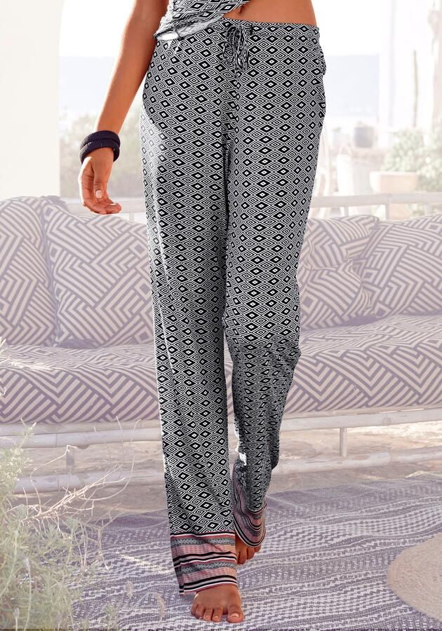 Vivance Dreams Pyjamabroek in mooi etno-design - Foto 6