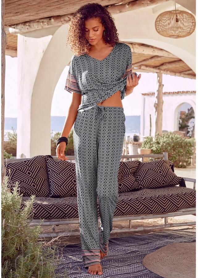 Vivance Dreams Pyjamabroek in mooi etno-design