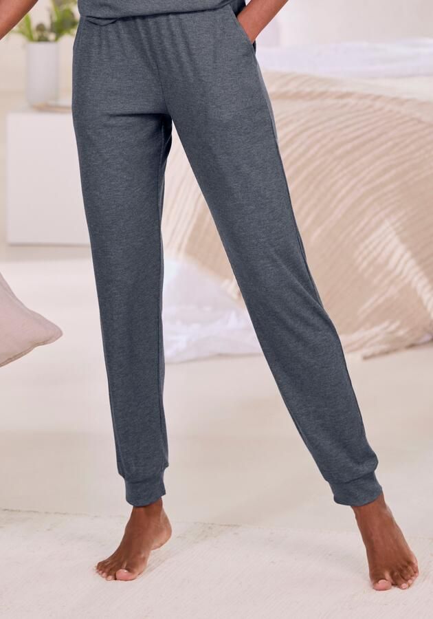 Vivance Dreams Pyjamabroek in zachte ribkwaliteit - Foto 7