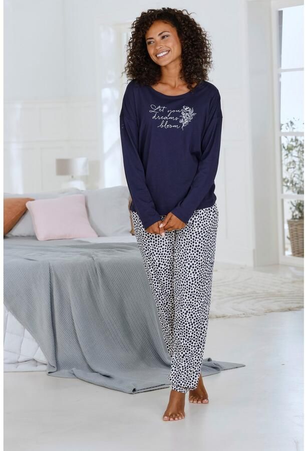 Lascana Regular fit pyjamabroek met tunnelkoord model 'Cozy Dreams' - Foto 5