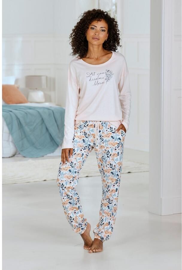 Lascana Regular fit pyjamabroek met tunnelkoord model 'Cozy Dreams' - Foto 3