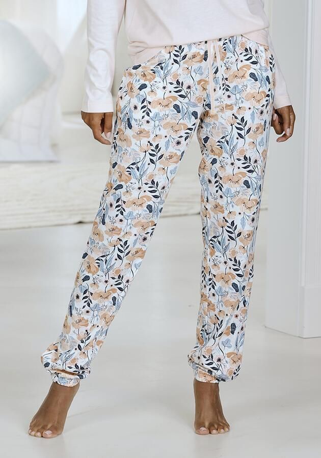 Lascana Regular fit pyjamabroek met tunnelkoord model 'Cozy Dreams'