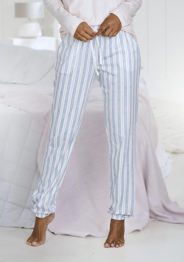 Lascana Regular fit pyjamabroek met tunnelkoord model 'Cozy Dreams' - Foto 3
