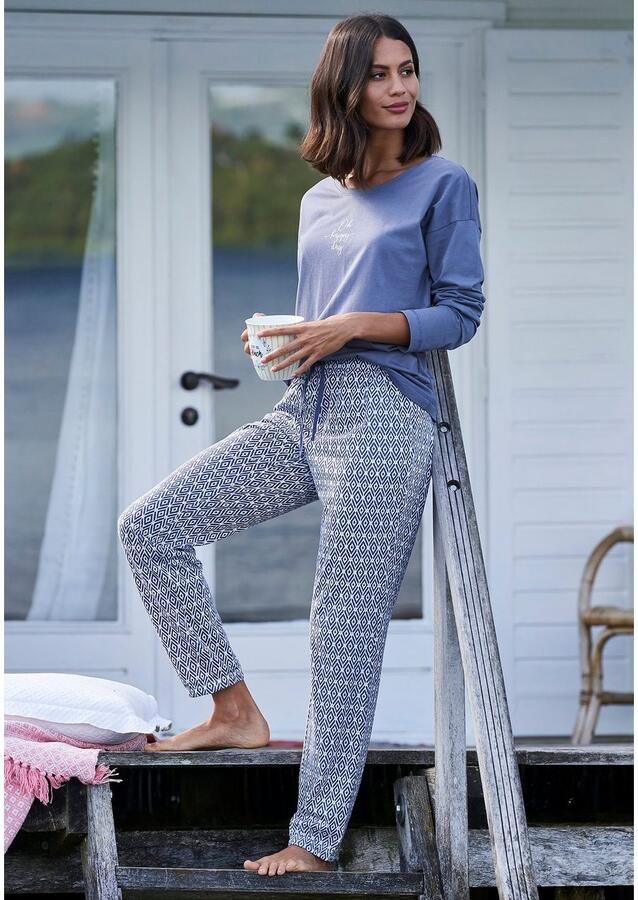 Vivance Dreams Pyjamabroek met print all-over - Foto 2