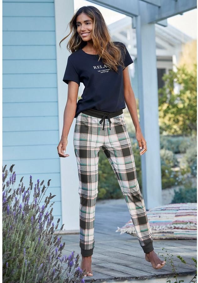 Vivance Dreams Pyjamabroek met print all-over - Foto 3