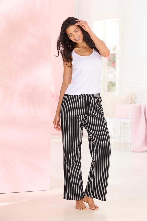 Vivance Dreams Pyjamabroek Met ruiten of strepen (set 2-delig) - Foto 2