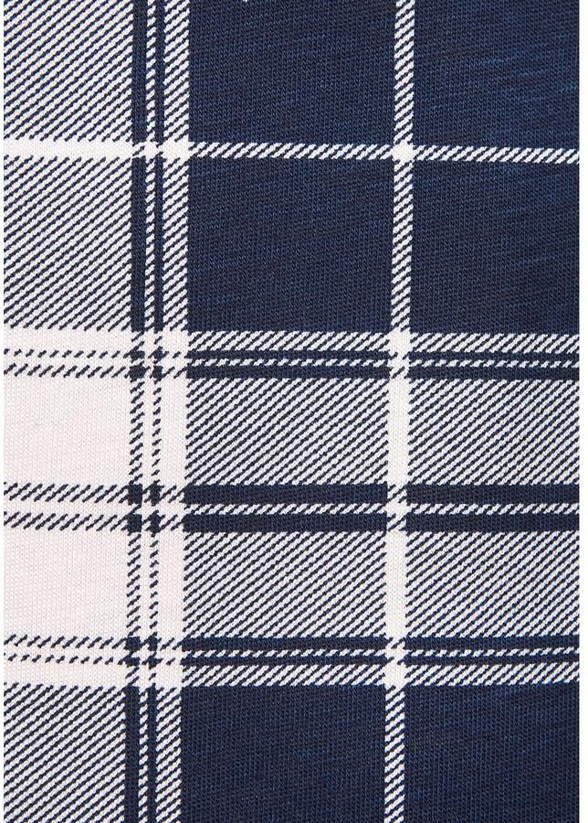 Vivance Dreams Pyjamabroek Met strepen en ruiten (set 2-delig)