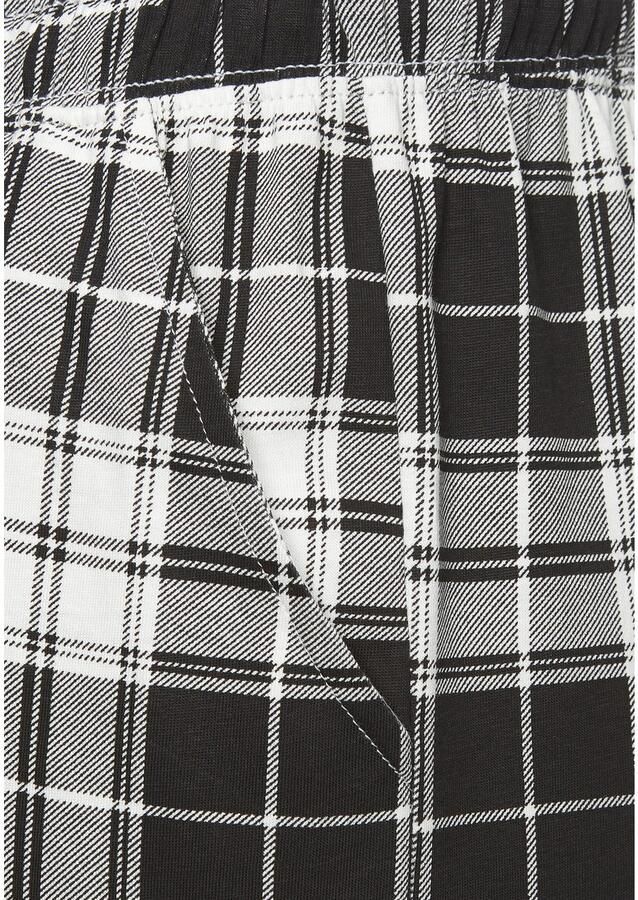 Vivance Dreams Pyjamabroek Met strepen en ruiten (set 2-delig)