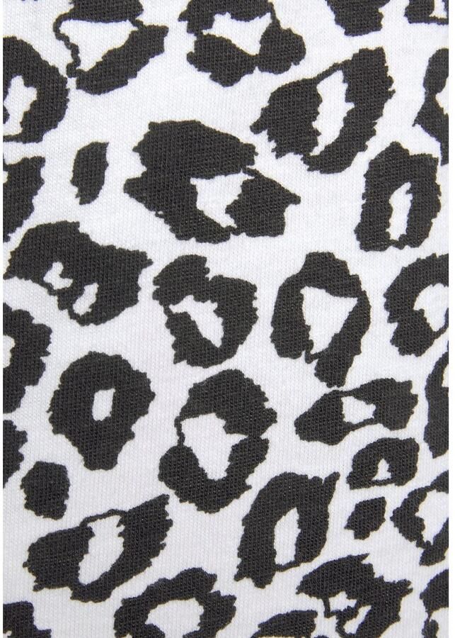 Vivance Dreams Pyjamabroek met zwart-wit print