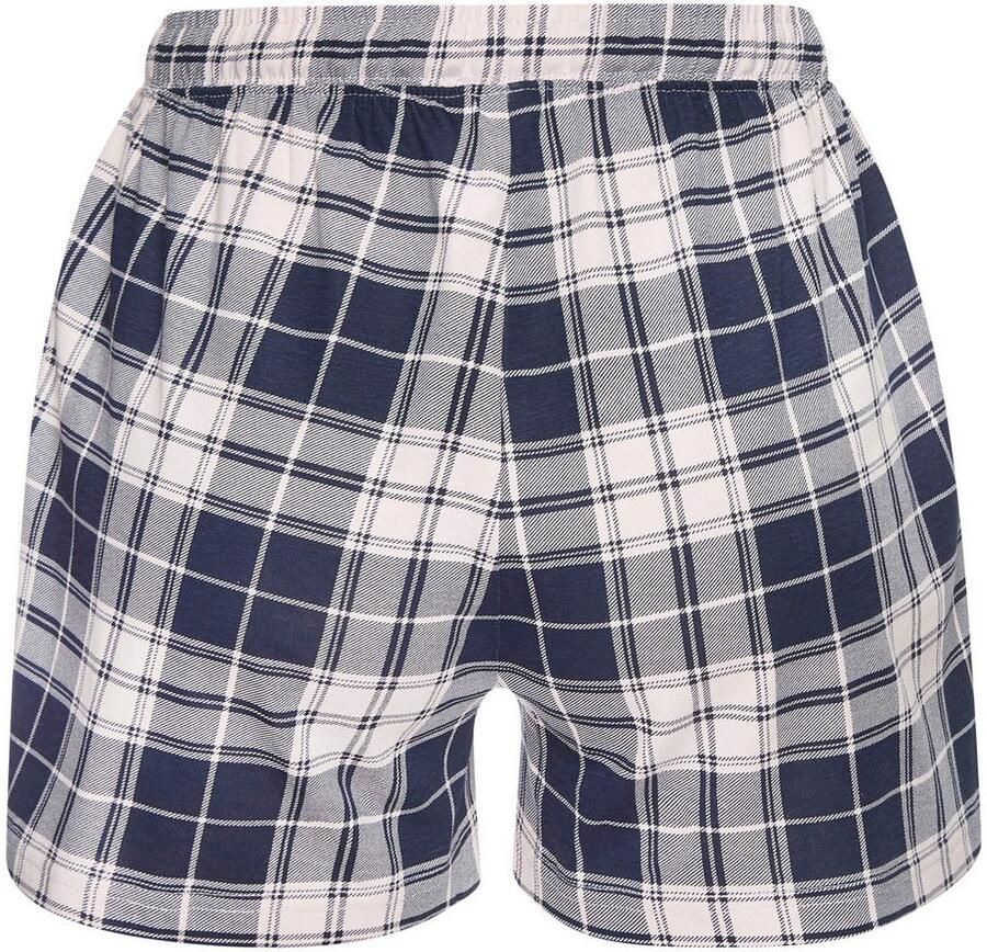 Vivance Dreams Pyjamashort Met strepen en ruiten (set 2-delig)