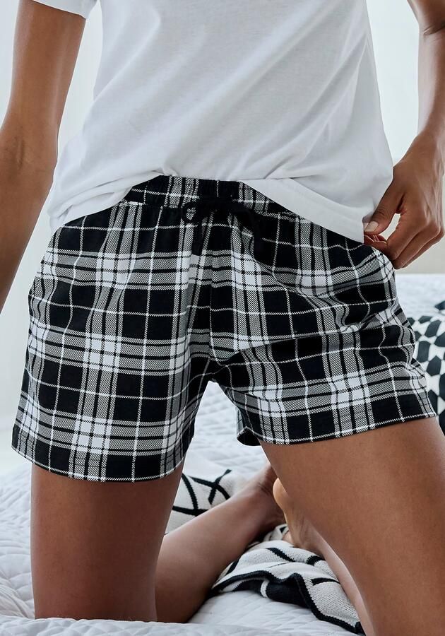 Vivance Dreams Pyjamashort met zwart-wit print - Foto 6