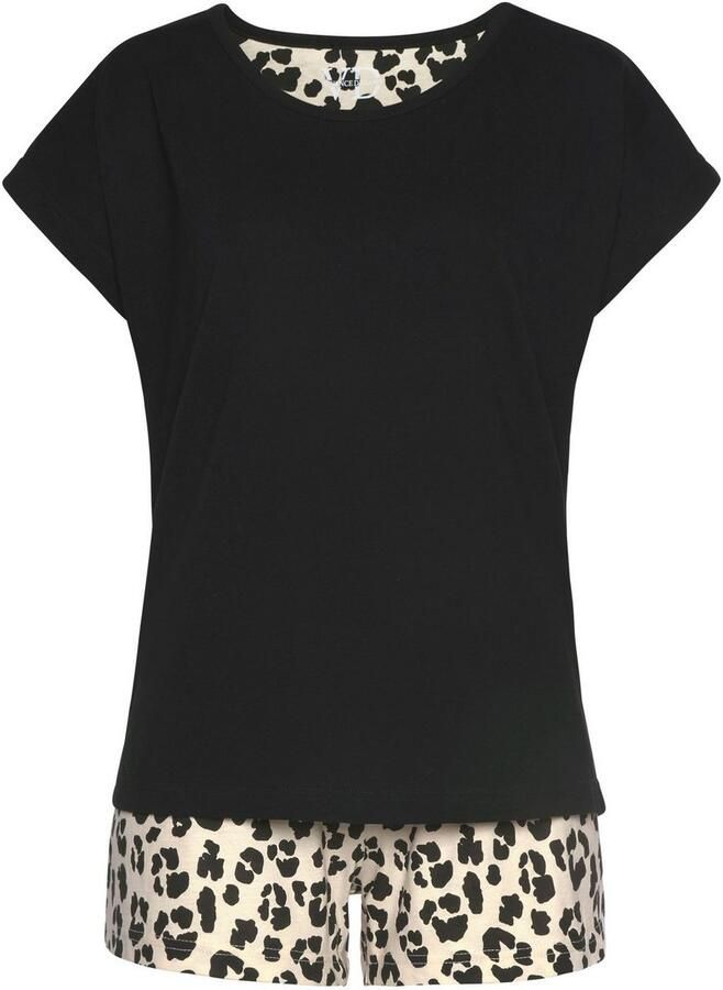 Vivance Dreams Shortama met animal-print