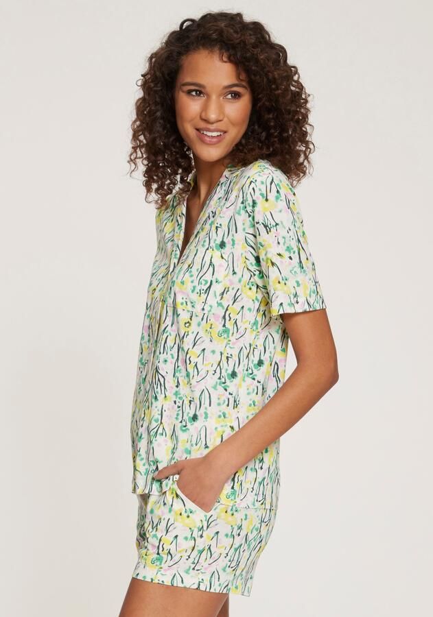 Vivance Dreams Shortama met aquarel patroon (2-delig) - Foto 8