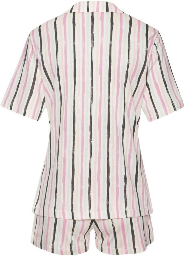 Vivance Dreams Shortama met aquarel patroon (2-delig) - Foto 2