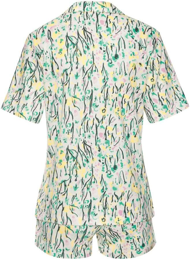 Vivance Dreams Shortama met aquarel patroon (2-delig) - Foto 2
