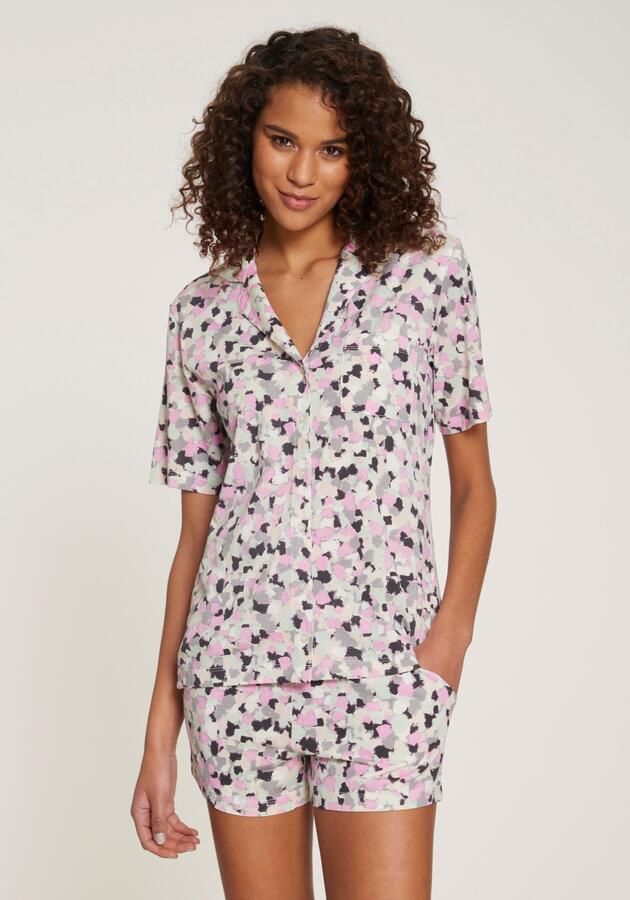 Vivance Dreams Shortama met aquarel patroon (2-delig) - Foto 8