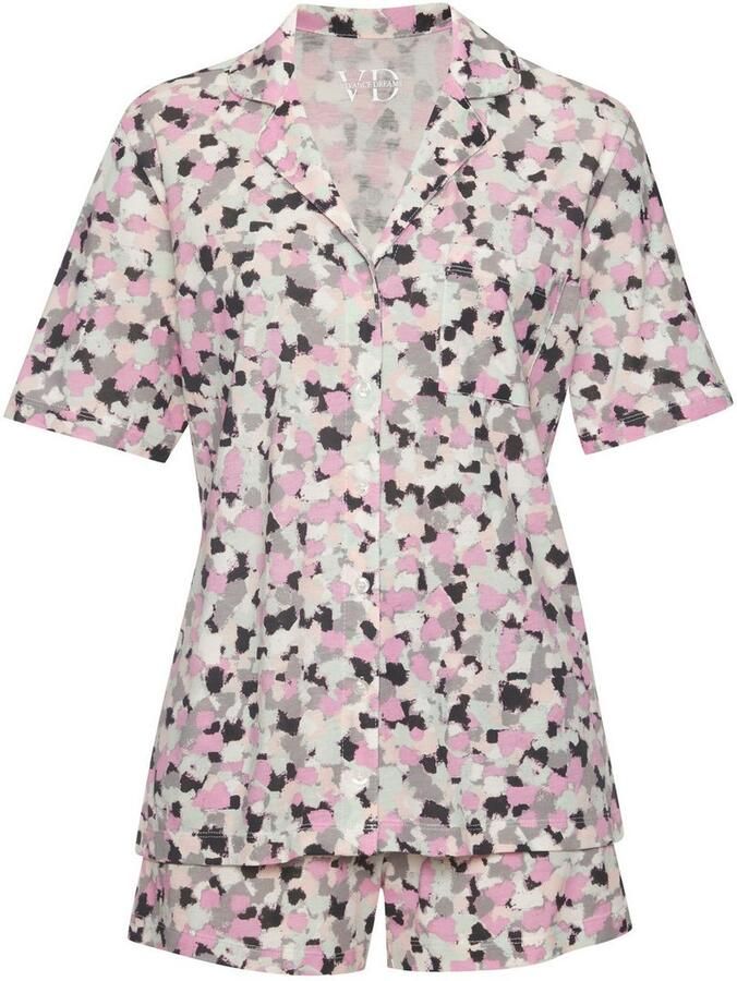 Vivance Dreams Shortama met aquarel patroon (2-delig) - Foto 1