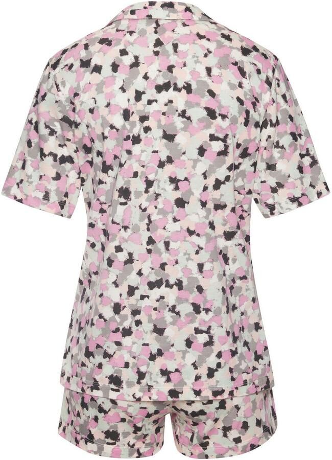 Vivance Dreams Shortama met aquarel patroon (2-delig) - Foto 2