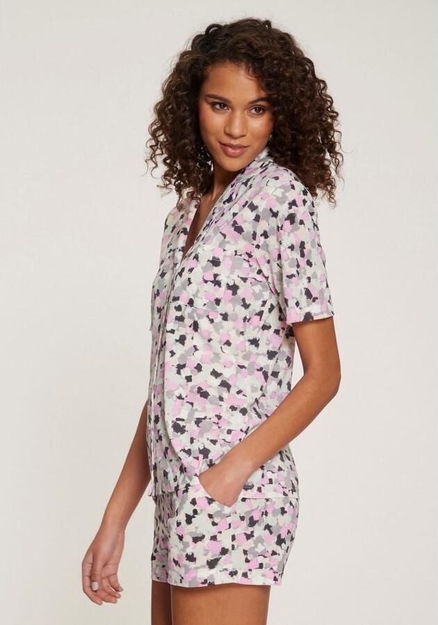 Vivance Dreams Shortama met aquarel patroon (2-delig) - Foto 7